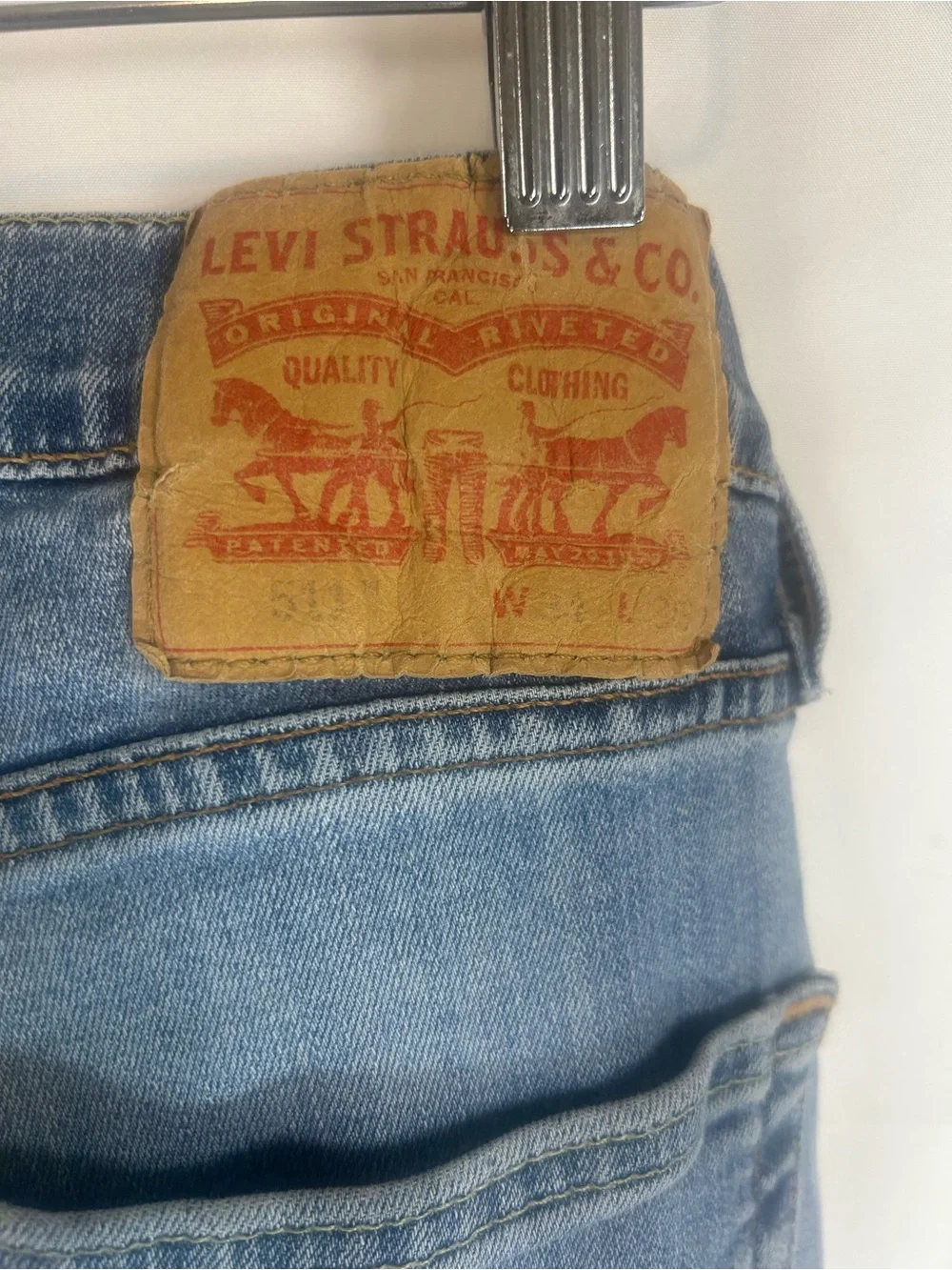 Levi's Men's Slim Straight Light Blue Jeans